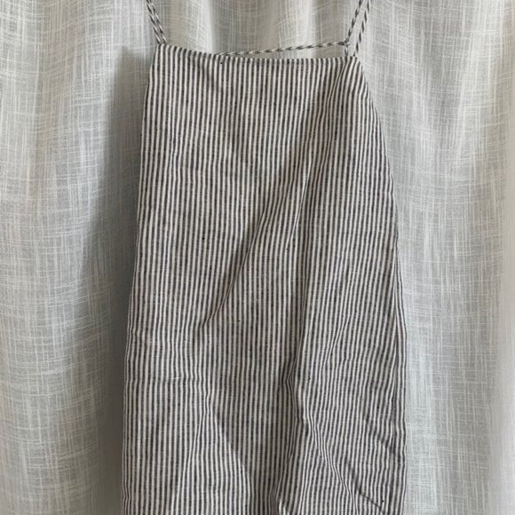 Reformation Black and White Striped Dress - Picture 4 of 5